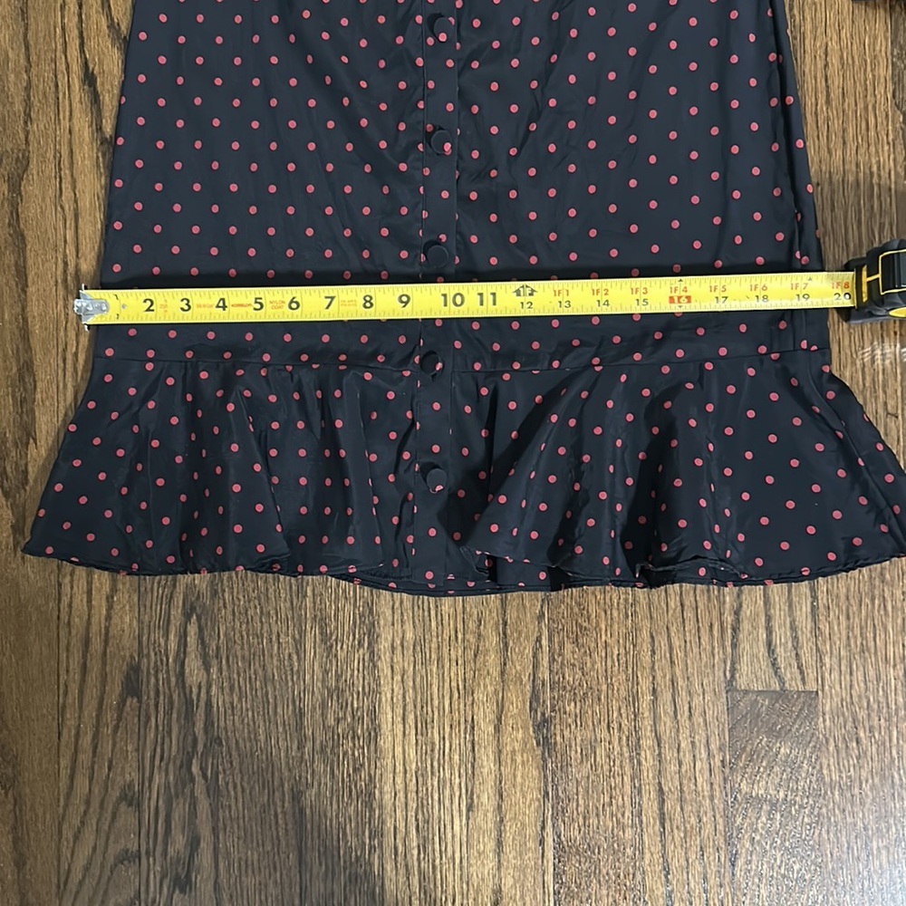 Veronica Beard Linley Tie Neck Long Sleeve Mini Dress Tunic Long Top Size 4 - Picture 10 of 17